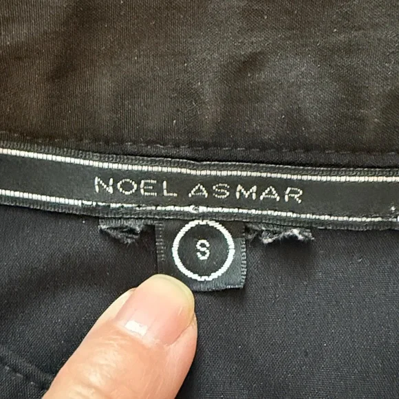 Noel Asmar Urban Fusion black tunic sz S - Picture 3 of 4